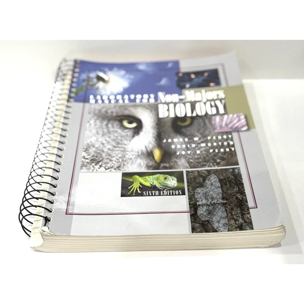 Laboratory Manual for Non-Majors Biology 6th Edition Perry Spiral Bound